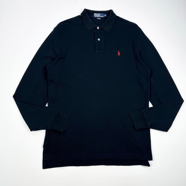 폴로 랄프로렌 클래식 PK 럭비 긴팔 카라티 M