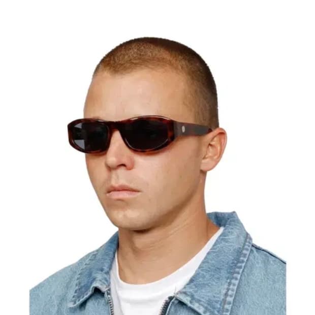 스투시 Stussy Landon 선글라스 Tortoise