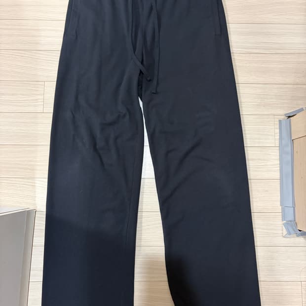 스킴스 저지 라운지 스트레이트 레그 팬츠 블랙 xs