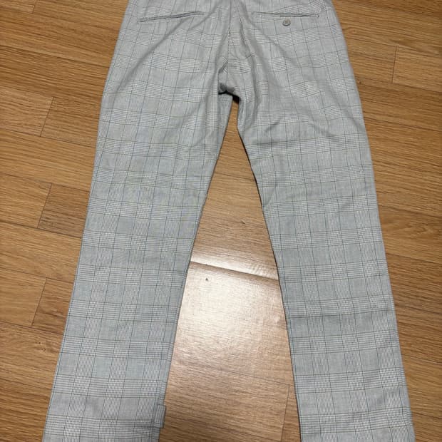 디젤 체크무늬 슬랙스 바지