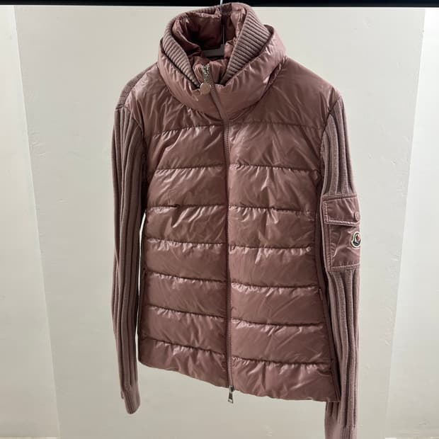 몽클레어 여성용 니트패딩 M  