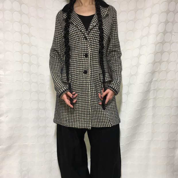 Ralph Lauren 울 하운드투스 코트