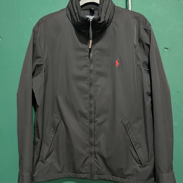 폴로 스윙톱 바람막이 블랙XL