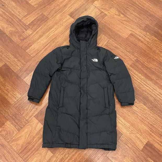 키즈140 노스페이스 롱패딩