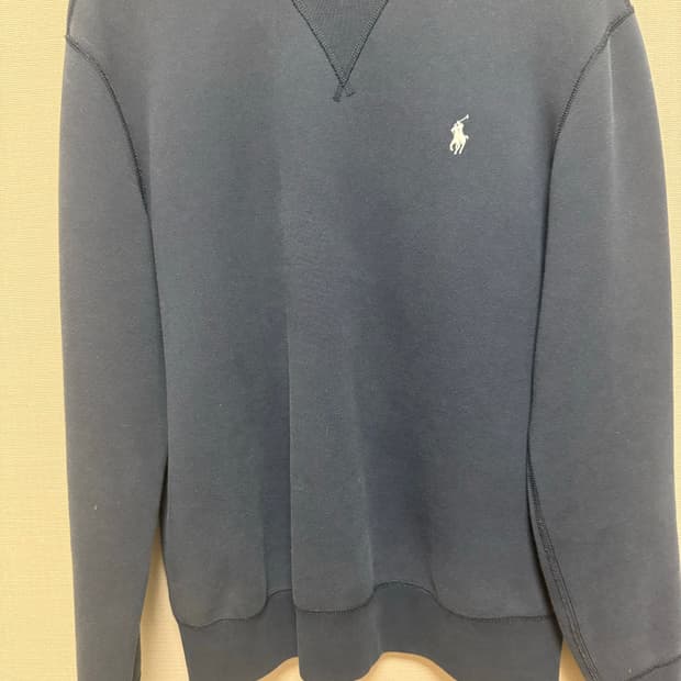 폴로 랄프로렌 더블 니트 스웨트셔츠 M