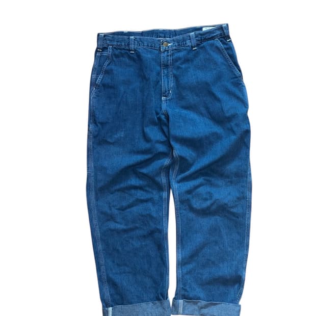 칼하트 빈티지 싱글니 카펜터 데님 