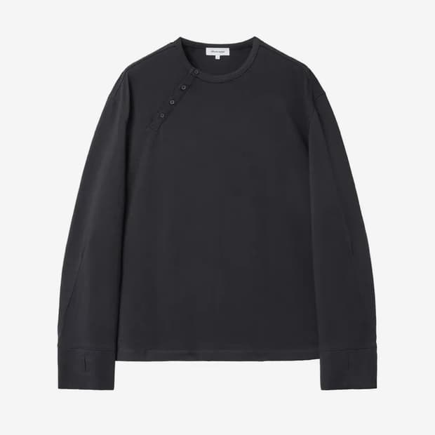 미세키 서울 맨 헨리넥 롱슬리브 블랙 2