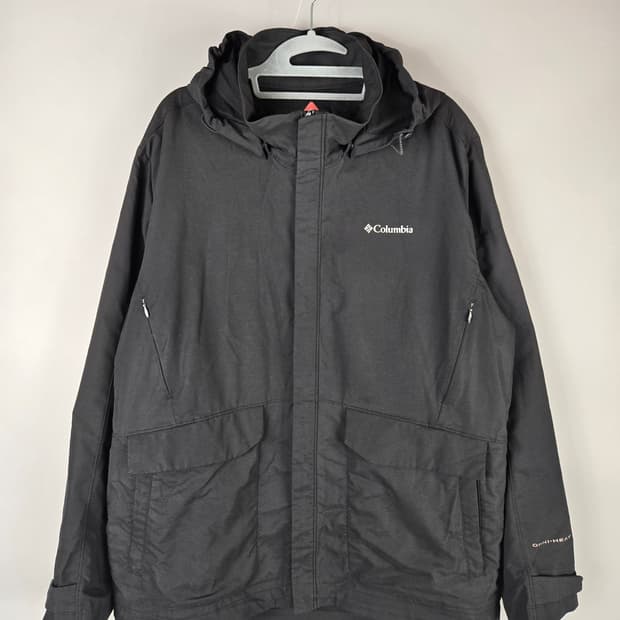 [무료배송]컬럼비아 XL 남성 옴니히트 바람막이 자켓 블랙