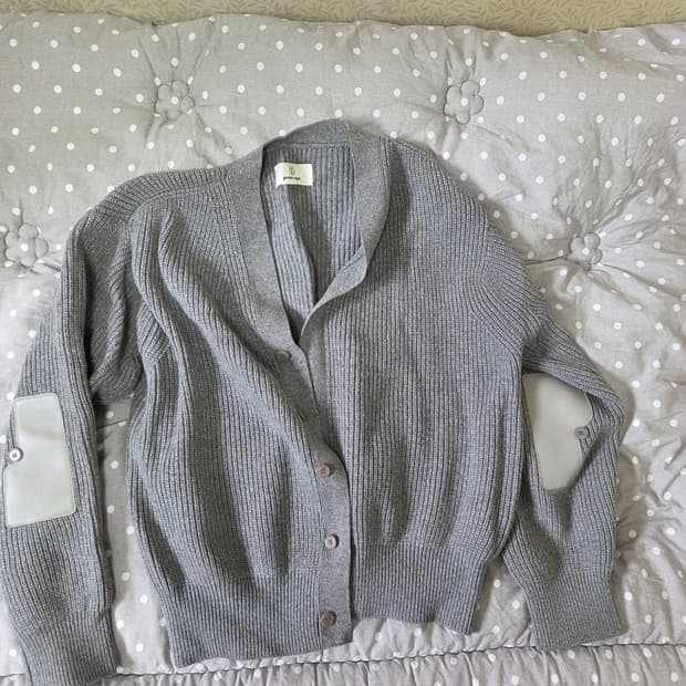 (Yearsago)이얼즈어고 울 가디건 멜란지 XL