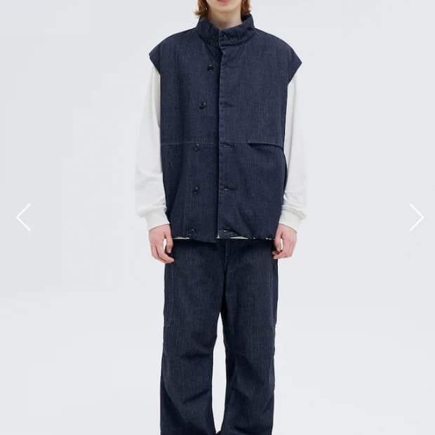 [M] 나나미카 X 비이커 인슐레이션 베스트 ID 인디고 25SS