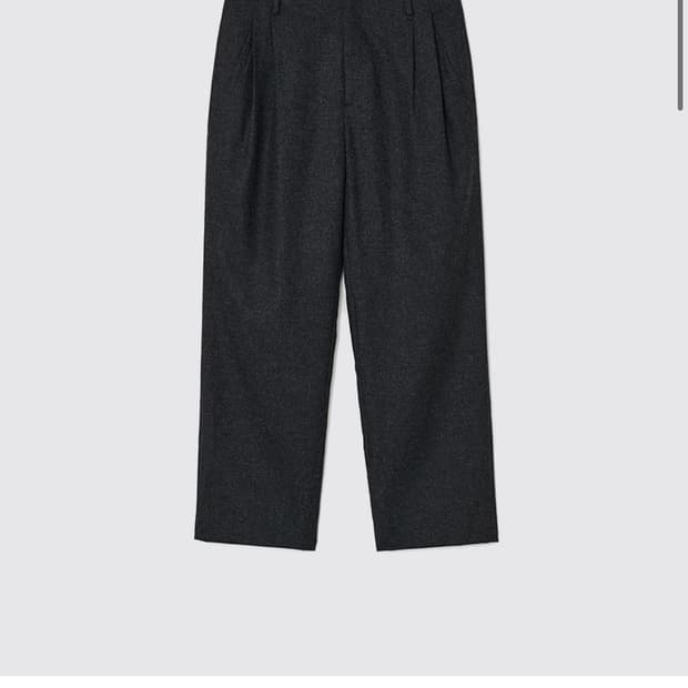 벨리에X마이라이브러리 블렌드 울 트라우저