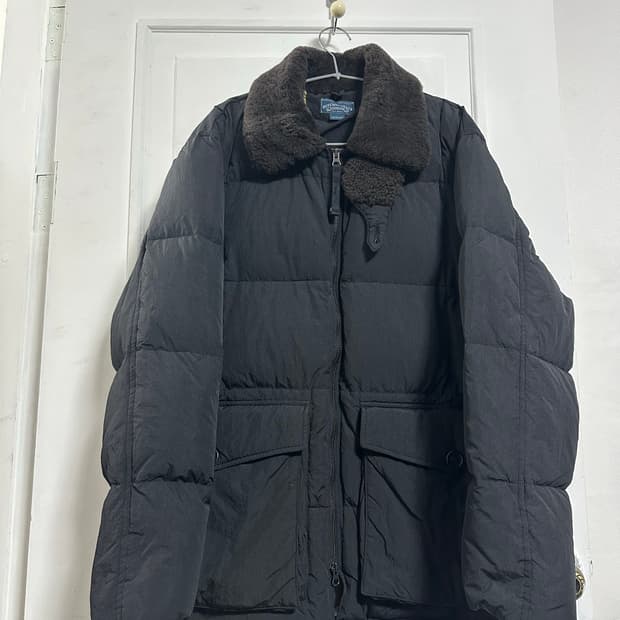 아웃스탠딩 무통 다운 파카