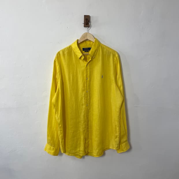 폴로 린넨 셔츠 