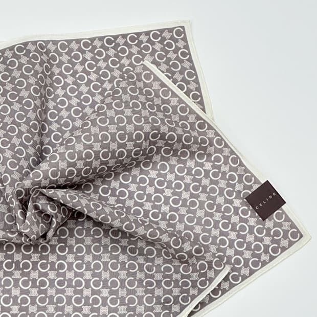 (새상품) celine / 셀린느 쁘띠스카프 손수건