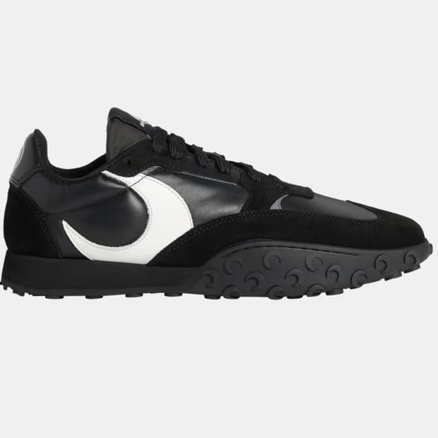 (43) 마린세르 스웨이드 레더 MS 라이즈 블랙 스니커