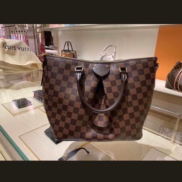 루이비통 다미에 에벤 시에나MM 숄더백