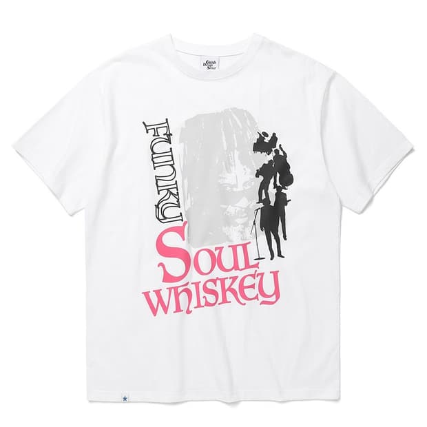 카비시 CAVISH 위스키 화이트 티셔츠 XL