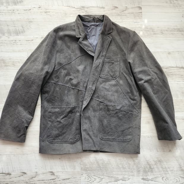 CORNOQ 꼬르녹 오버핏 절개 블레이저 L(105~110) 워크 자켓