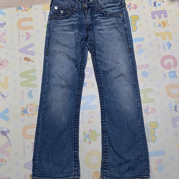 트루릴리젼 빌리슈퍼티 Billy super T 스트레이트핏 청바지