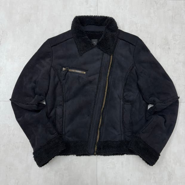 블랙 스웨이드 자켓 #84