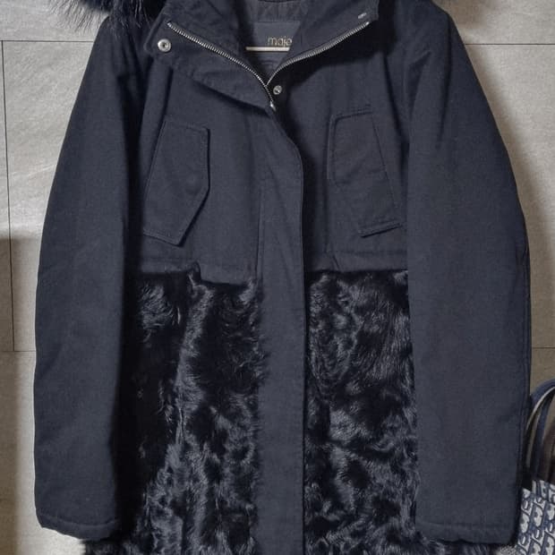 정품) 마쥬 후드 패딩 