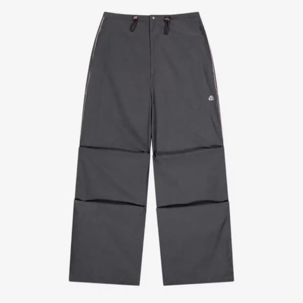 코이세이오 스트랩 라인팬츠 그레이 핑크 0사이즈