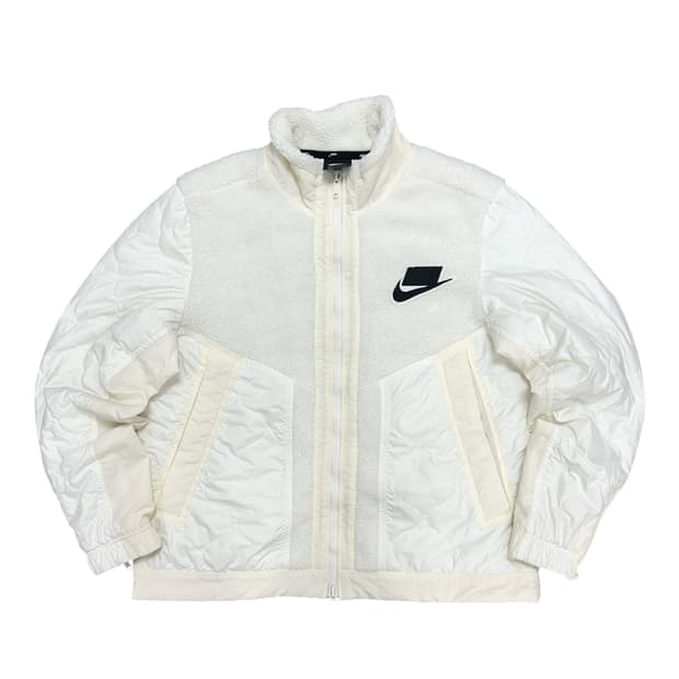 나이키 NSW 아이보리 플리스 자켓(L)