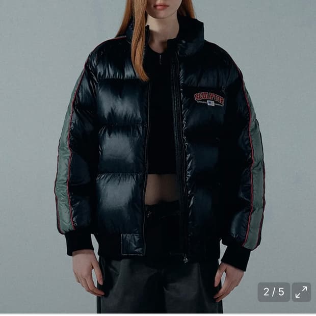 스컬프터 105 RDS Raglan Puffer Down Black
