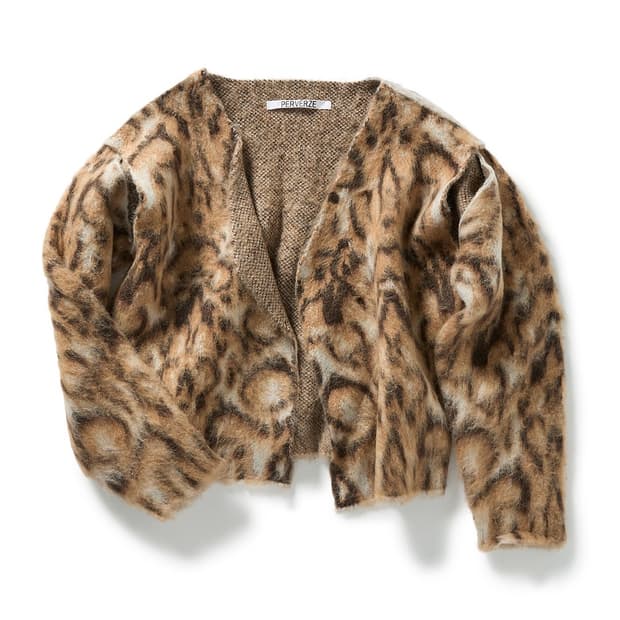 [OS] 퍼버즈 perverze 25FW 와이드 슬릿 가디건