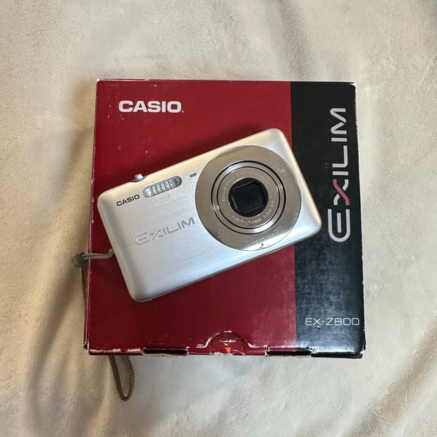 *풀박스* 카시오 엑슬림 z800 디카/디지털카메라 