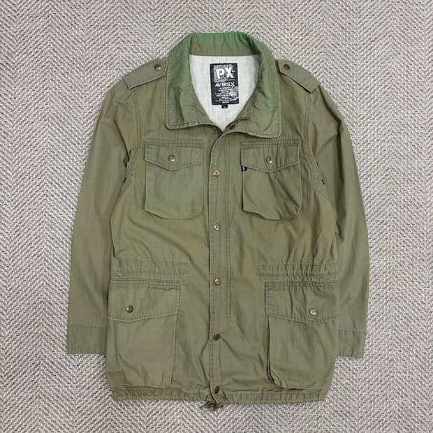 아비렉스 밀리터리 필드 자켓 v1282