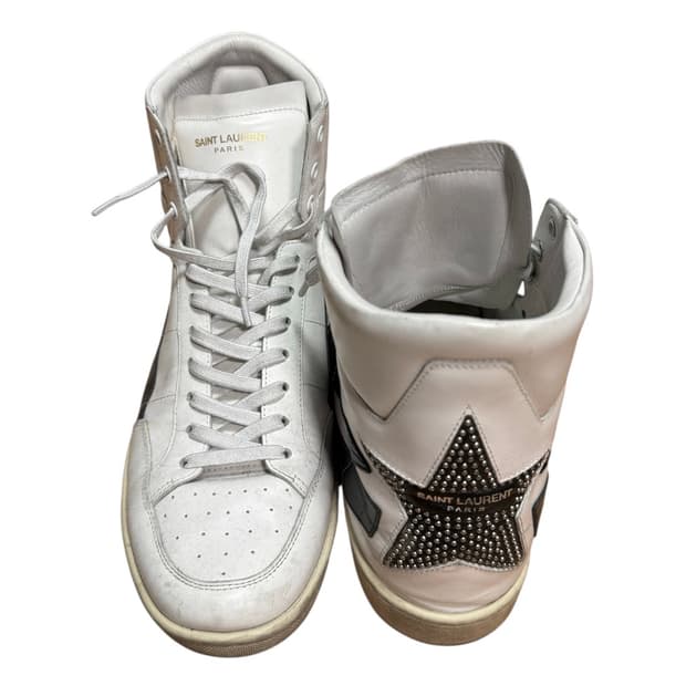FW16 hedi saint laurent star sneakers