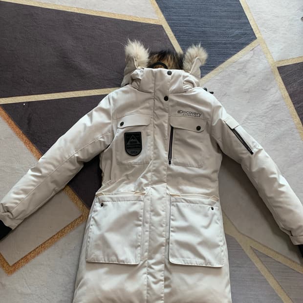 디스커버리 구스다운 여자사이즈 90