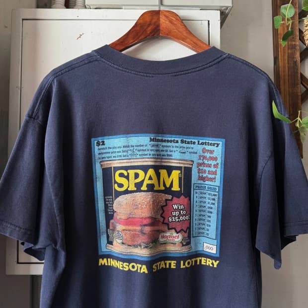 [M]90's USA SPAM 스팸 미네소타 로터리 티셔츠
