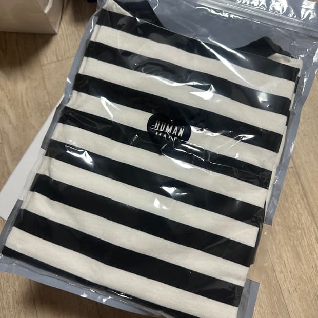 L) 휴먼메이드 스트라이프 롱슬리브