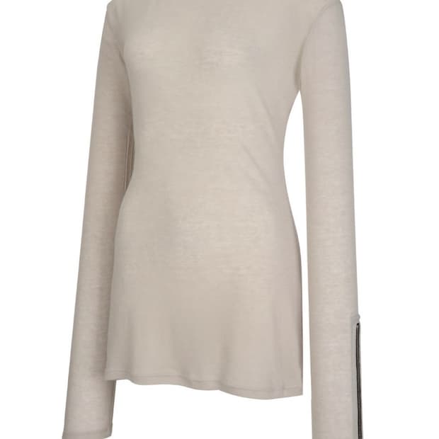 쉐이킹마이헤드 ZIPPER LONG SLEEVE Beige