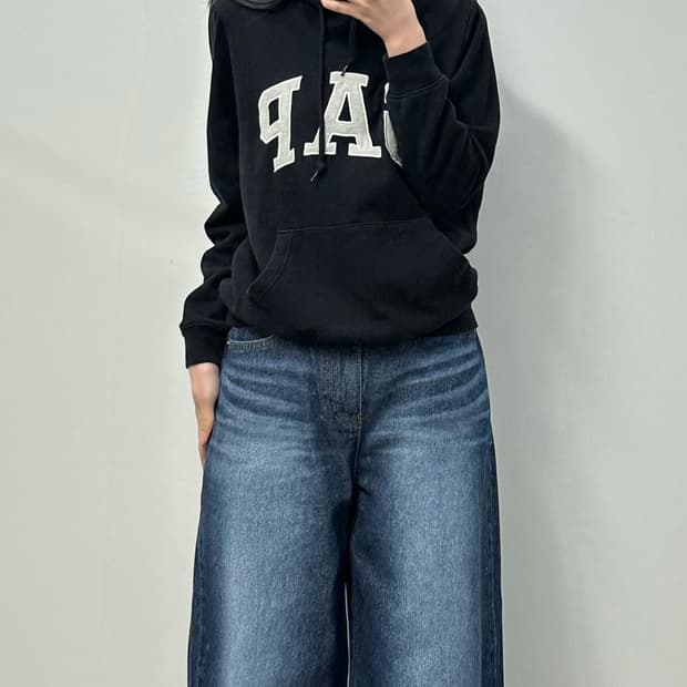 Gap 갭 블랙 후드티