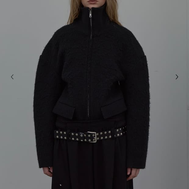 BOUCLE JACKET (BLACK)