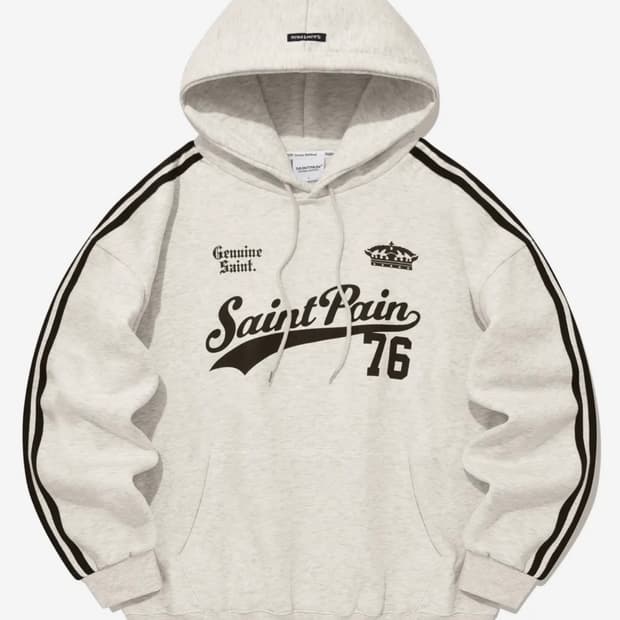 세인트페인 후드티 오트밀