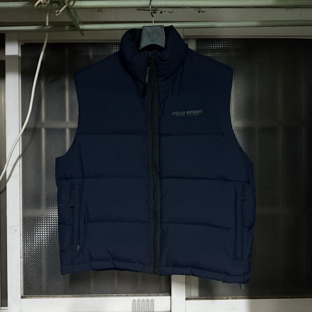 polo sports 다운 베스트