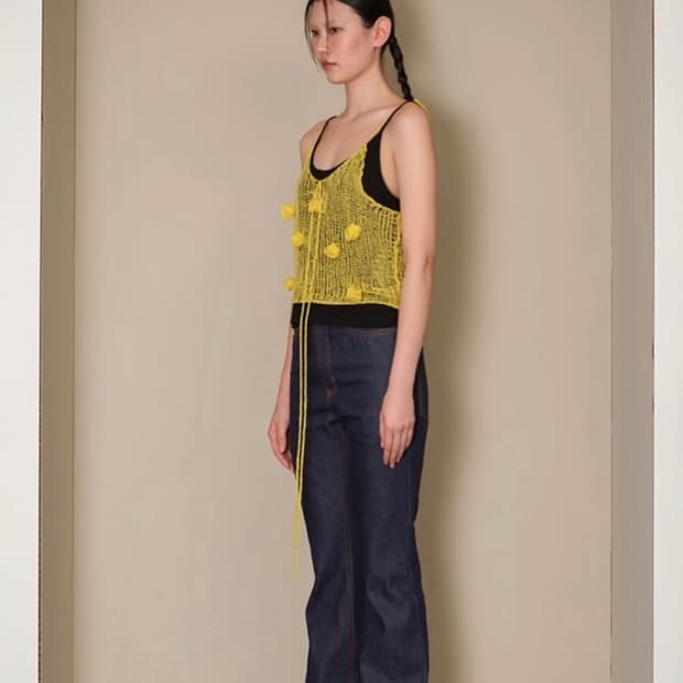 KIOK flared denim pants