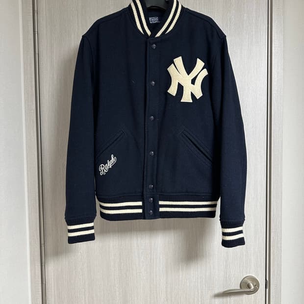 폴로 X MLB 바시티자켓