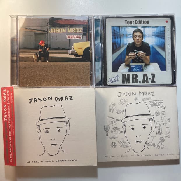 제이슨 므라즈 1집 2집 3집 리미티드 앨범 음반 CD 세트