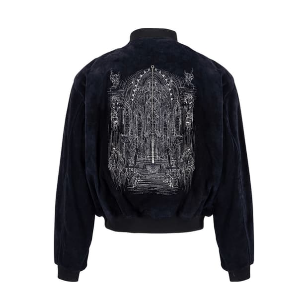 언더마이카 25SS 잔다르크 스웨이드 블루종 자켓 2