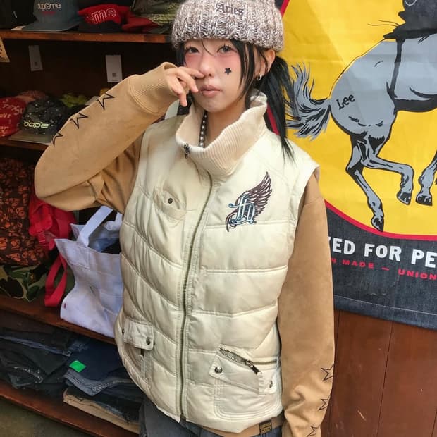 Harley-Davidson Embroidery Padded Vest