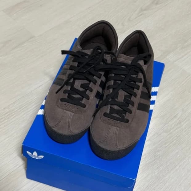 아디다스 이탈리아 70s - 다크브라운:블랙