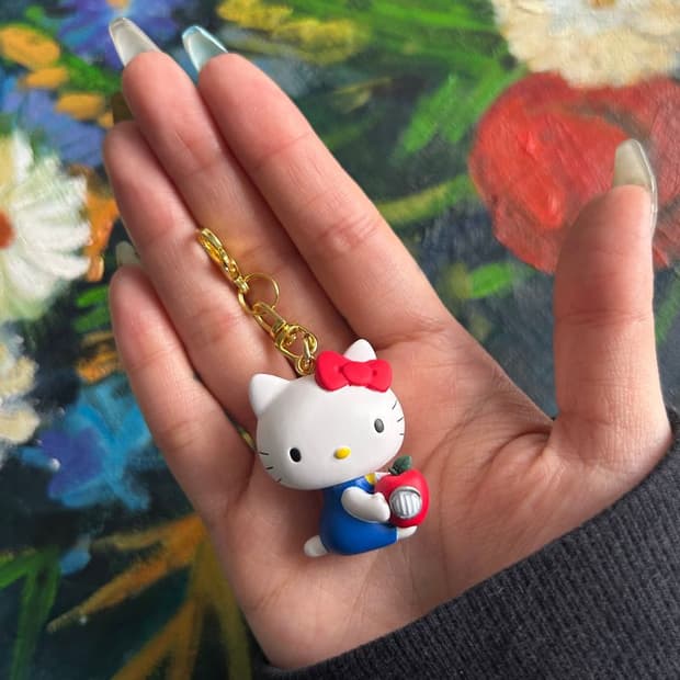 KITTY KEY RING 헬로 키티 키링