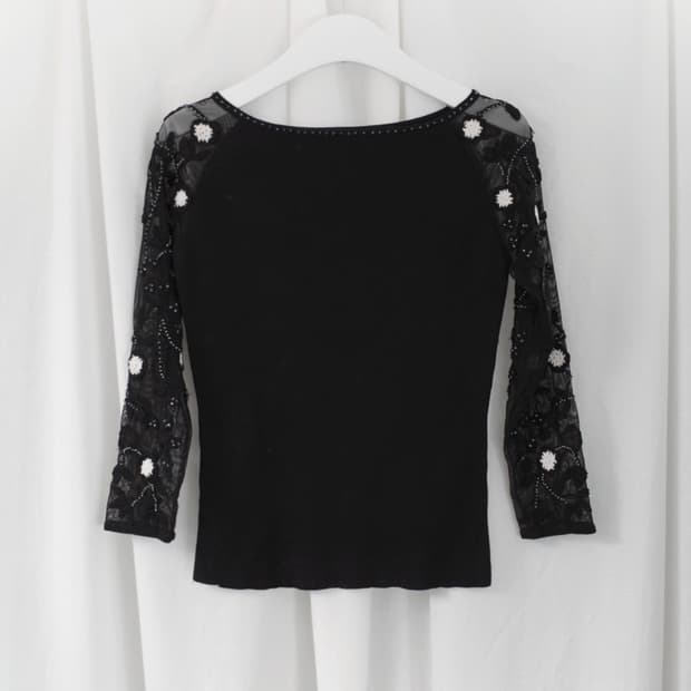 flower mesh T 