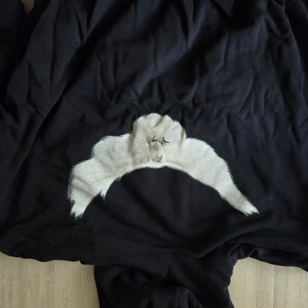 이지갭 도브 워시드 블랙 xs