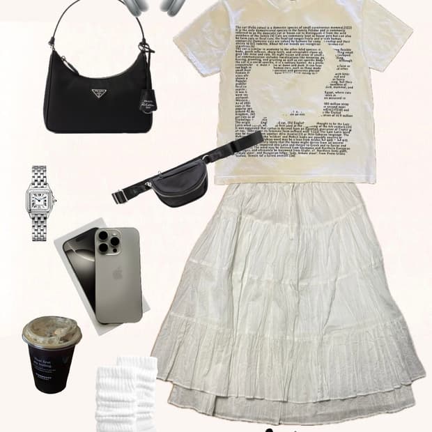 🤍화이트 스커트🤍